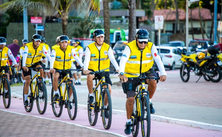 Ronda no Bairro inicia Operação Verão com reforço no policiamento na orla de Maceió