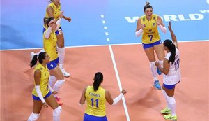 Brasil vence turcas no tie-break em jogo equilibrado no Grand Prix