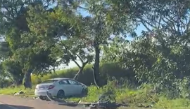 Motociclista morre após bater de frente em carro de passeio no Pilar