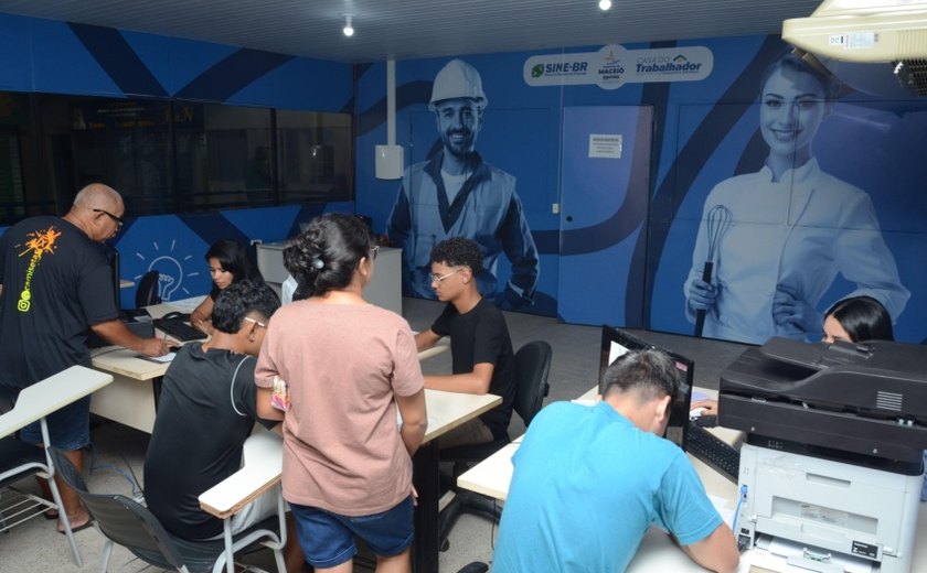 Secretaria do Trabalho promove mutirão de vagas para a construção civil no Sine Maceió