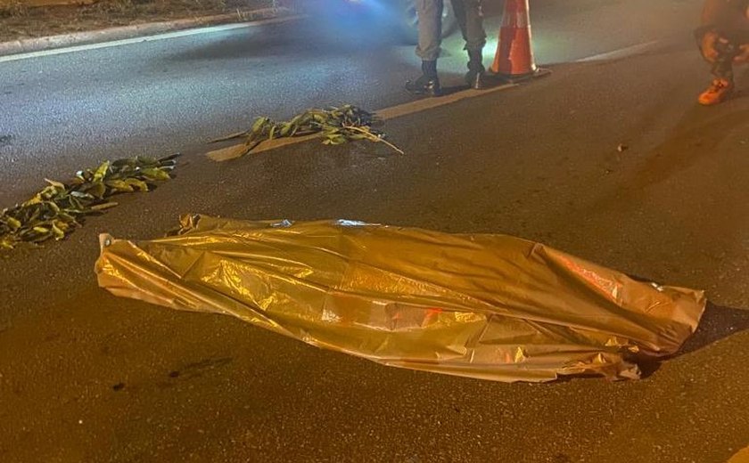 Motociclista morre após colisão contra viatura da Polícia Militar