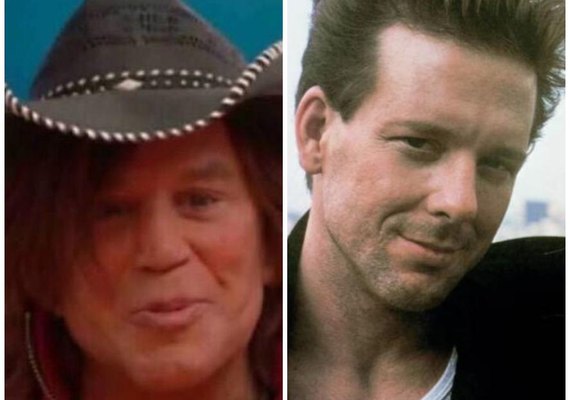 Galã de '9 1/2 Semanas de Amor' surge irreconhecível em Big Brother britânico