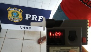 Motorista embriagado é preso após parar para pedir informação à PRF