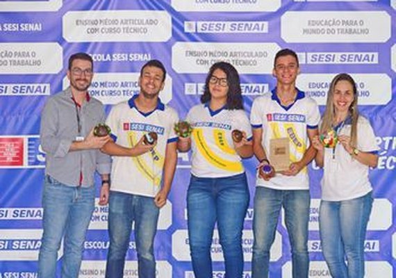 Alunos do Sesi/Senai são selecionados em prêmio nacional