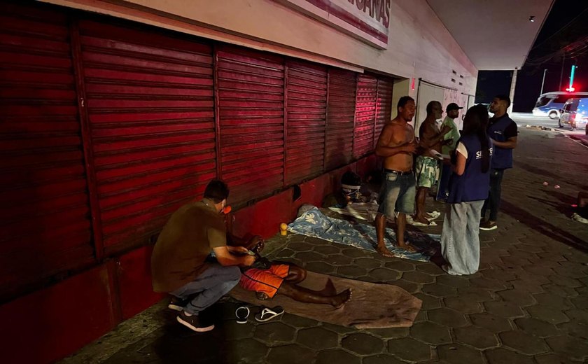 Seprev promove busca ativa por dependentes químicos e pessoas em situação de rua