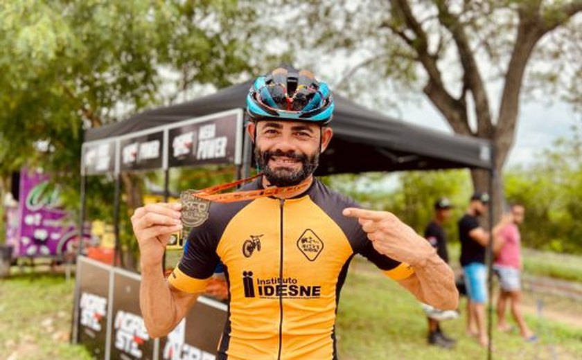 Atleta de bike Vital Rodrigues se destaca no esporte inclusivo