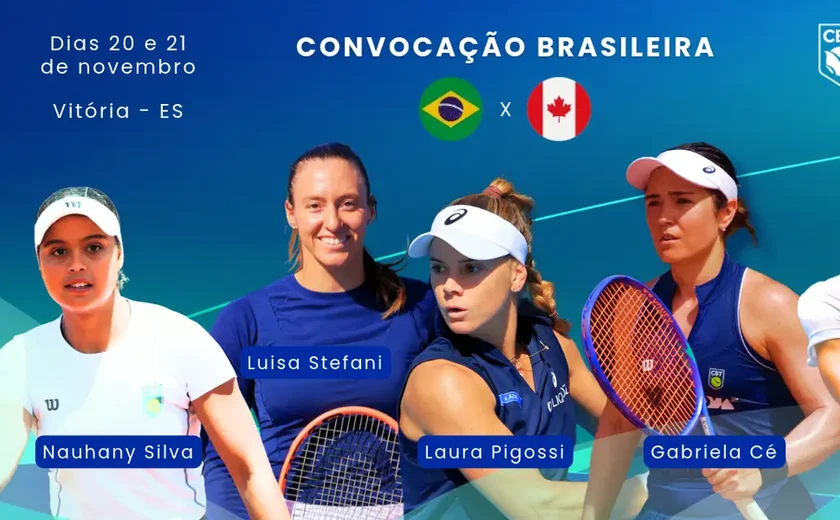Seleção feminina de tênis é convocada para Billie Jean King Cup