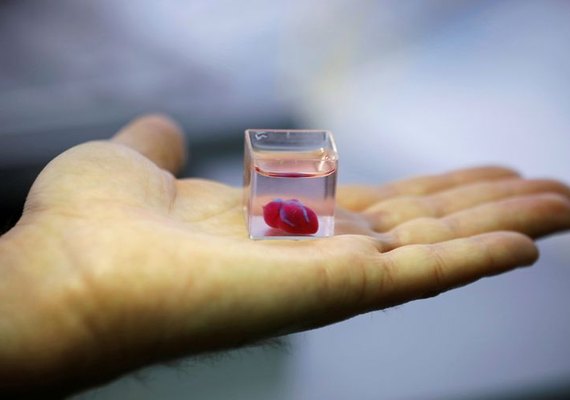 Coração é impresso em 3D em Israel a partir de tecido humano