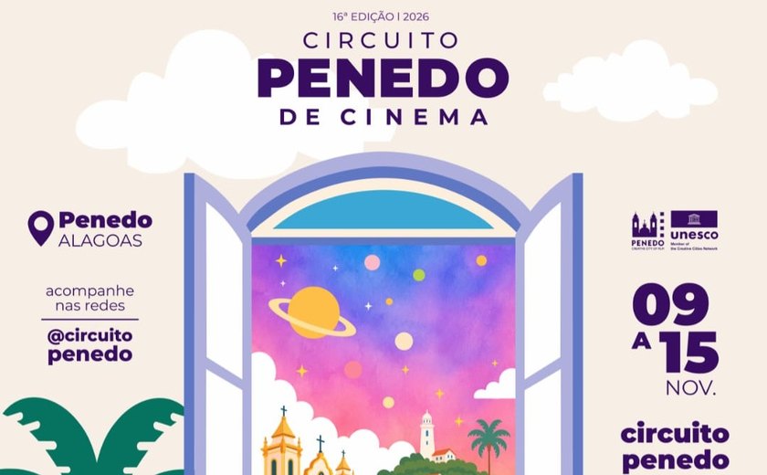 Circuito Penedo de Cinema 2026 abre inscrições gratuitas para Mostras Audiovisuais