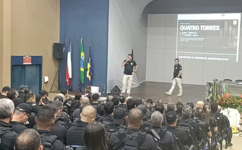 Operação na Bahia contra tráfico e homicídios tem alvos em Maceió