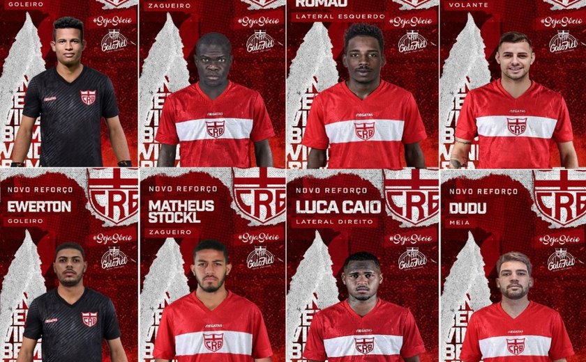 CRB oficializa renovações e contratações para a temporada 2021