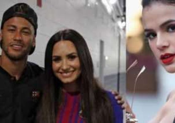 Bruna Marquezine reage a suposto interesse de Neymar em Demi Lovato