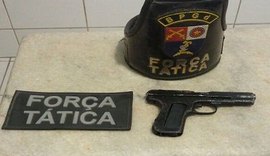 Jovem suspeito de assalto é preso após atirar contra PMs em Maceió
