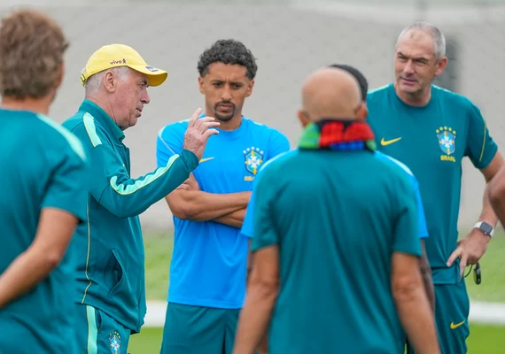 Carlo Ancelotti espera evolução do Brasil em jogo contra a Escócia