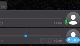 WhatsApp testa acelerar a velocidade de áudios no Android e iPhone