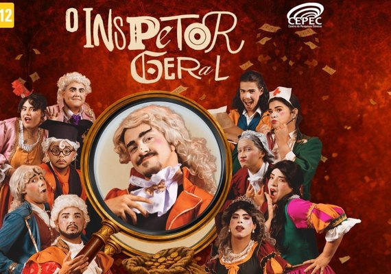 “O Inspetor Geral”, de Gógol, chega ao Theatro Homerinho