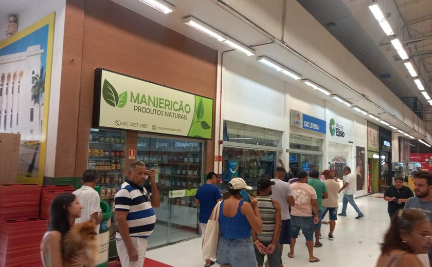Lotéricas registram filas em Maceió no último dia de apostas da Mega-Sena