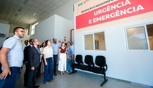Governador em exercício visita Hospital Regional de Palmeira dos Índios