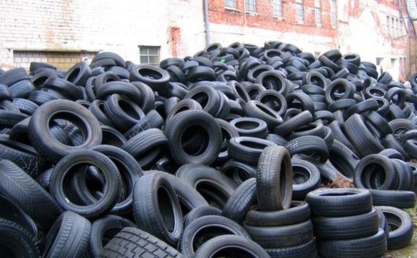 Campanha de recolhimento de pneus em AL acontece de 3 a 7 de dezembro