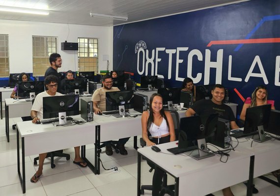 Inscrições para cursos gratuitos de tecnologia do programa Oxetech são prorrogadas em Maceió e Arapiraca