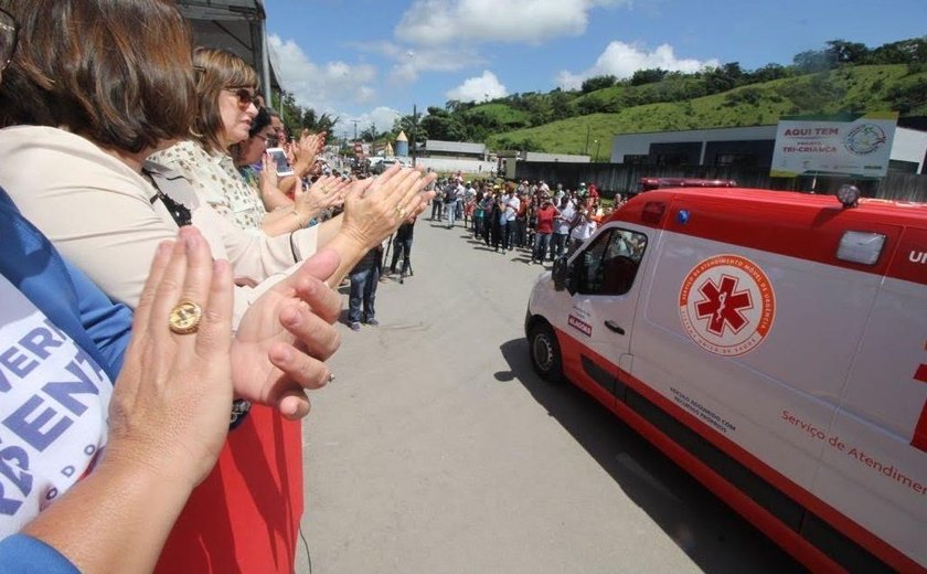 Base Descentralizada do Samu em Viçosa recebe nova ambulância