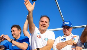 Renan Filho abre campanha em Arapiraca: 'É hora de um novo salto para o futuro'