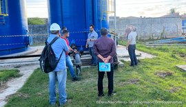 CBHSF acompanha incidente ocorrido em um dos reservatórios de água em Piaçabuçu