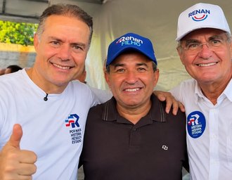 Eleitores de Tanque d'Arca declaram apoio à Renan Filho