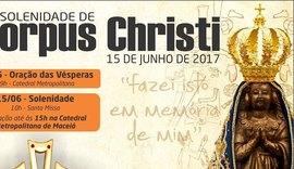 Arquidiocese de Maceió celebra Corpus Christi no próximo dia 15