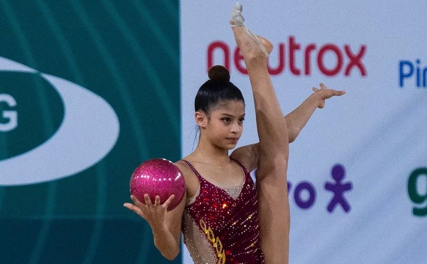 FAEC comemora convocação da alagoana Maria Fernanda para a Seleção Brasileira Juvenil de Ginástica Rítmica