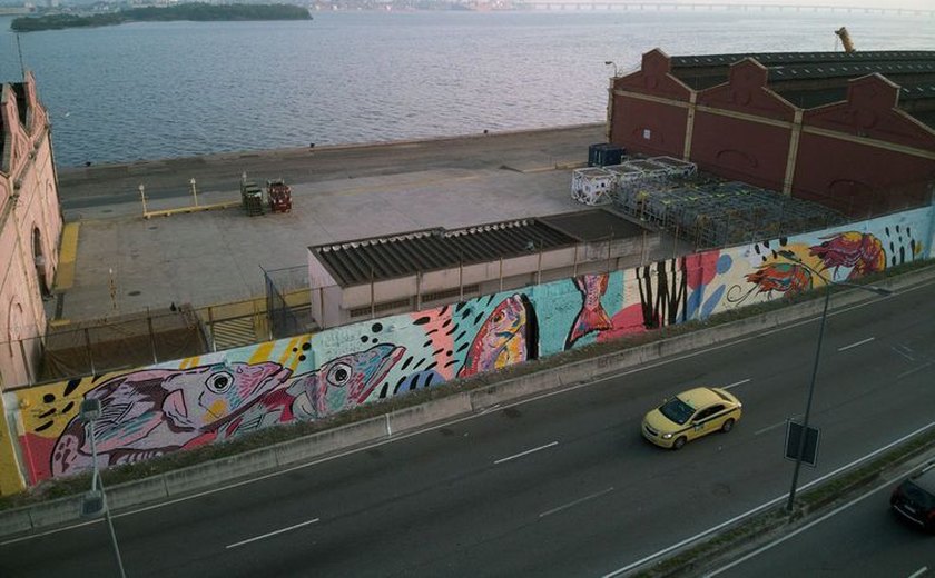Porto do Rio de Janeiro inaugura projeto urbanístico de arte pública