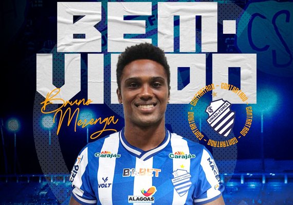 CSA anuncia contratação do centroavante Bruno Mezenga