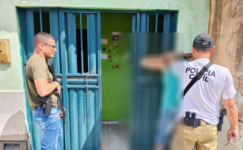 Polícia Civil prende foragido por tentativa de homicídio em Teotônio Vilela