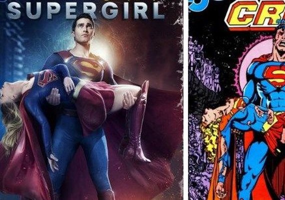 Veja! Protagonistas da série 'Supergirl' recriam capa clássica dos quadrinhos