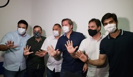 Marx Beltrão empossa vereador José Marcio Filho na presidência do PSD de Maceió