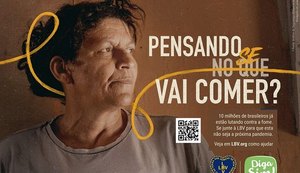 Campanha Diga SIM da LBV, mobiliza sociedade no enfrentamento à fome em Alagoas