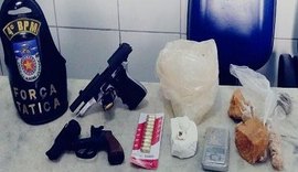 Polícia Civil cumpre mandado de prisão contra jovem flagrado com drogas e pistola