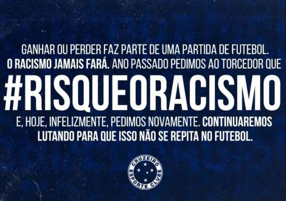 Cruzeiro e América-MG condenam caso de racismo contra jogador do Remo