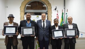 Capoeiristas recebem Comenda por serviços prestados à cultura alagoana