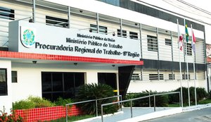 Inscrições para seleção de estágio no MPT em Alagoas seguem abertas até sexta-feira
