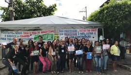 Professores de Batalha realizam protestos e ameaçam cancelar aulas