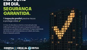 Em alerta contra novos incêndios em Maceió, Crea/AL intensifica campanha focada na inspeção predial preventiva