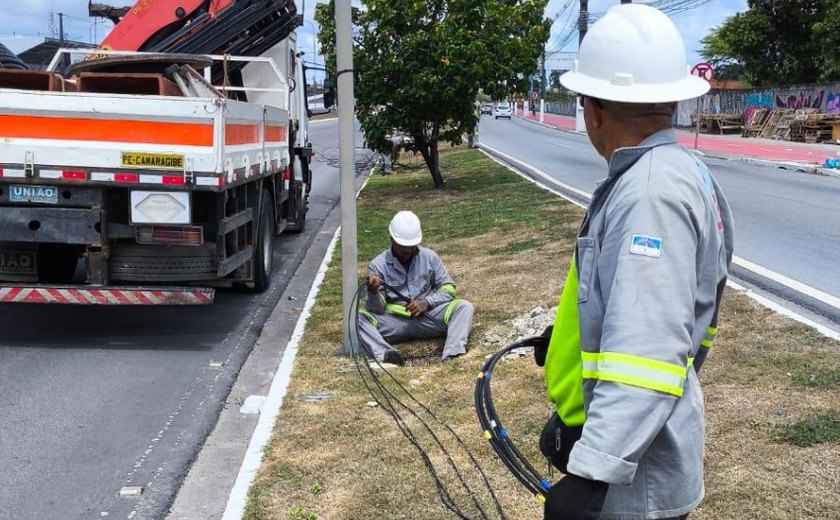 Novo furto de cabeamentos no viaduto da antiga PRF gera prejuízo de cerca de R$ 500 mil