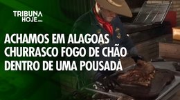 Pousada com churrasco fogo de chão na Praia do Francês