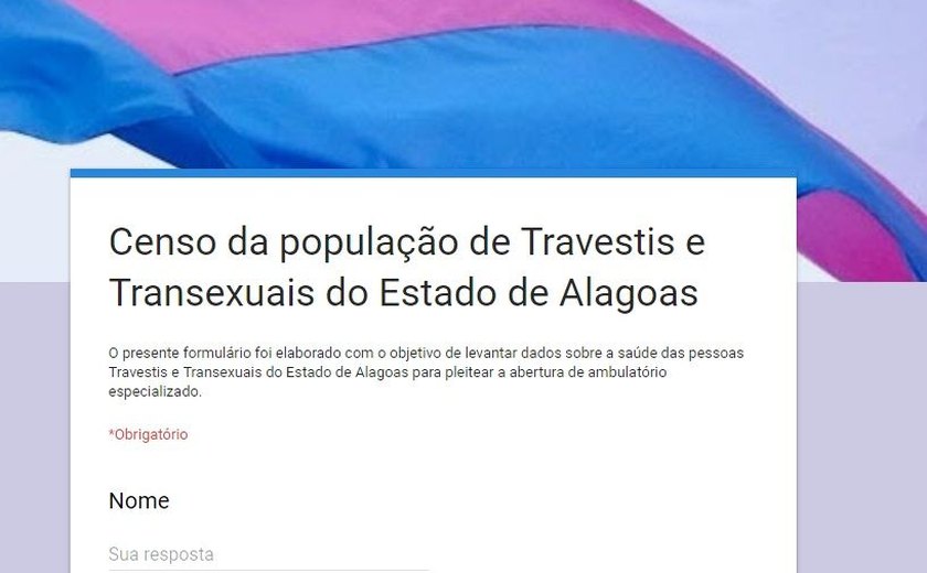 Maceió coordena censo sobre a saúde de travestis e transexuais