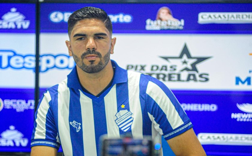 CSA apresenta Marcos Ytalo, Matheus Mega e Venícius Cascais