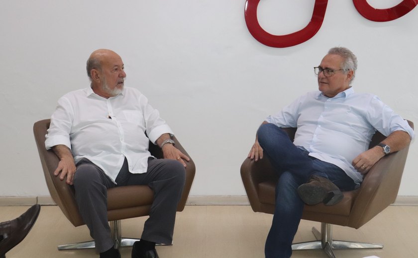 Lyra se reúne com senador Renan Calheiros para diálogo sobre a Braskem