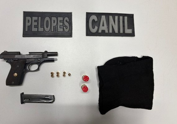 Polícia Militar localiza arma utilizada em homicídio em Arapiraca