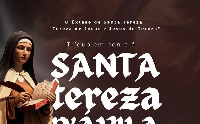 Programação da festa de Santa Tereza D'Ávila é divulgada