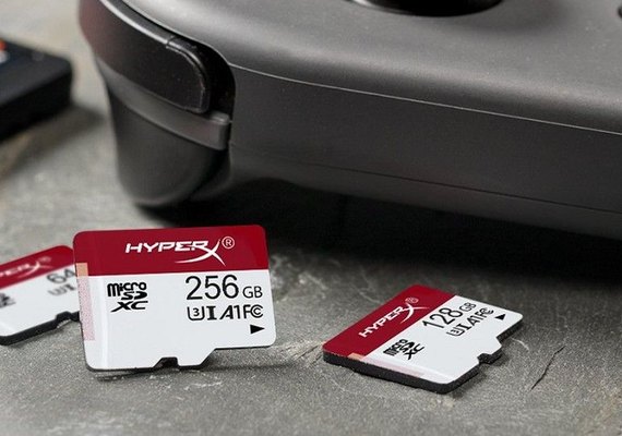 MicroSD da HyperX promete resolver falta de espaço no Nintendo Switch